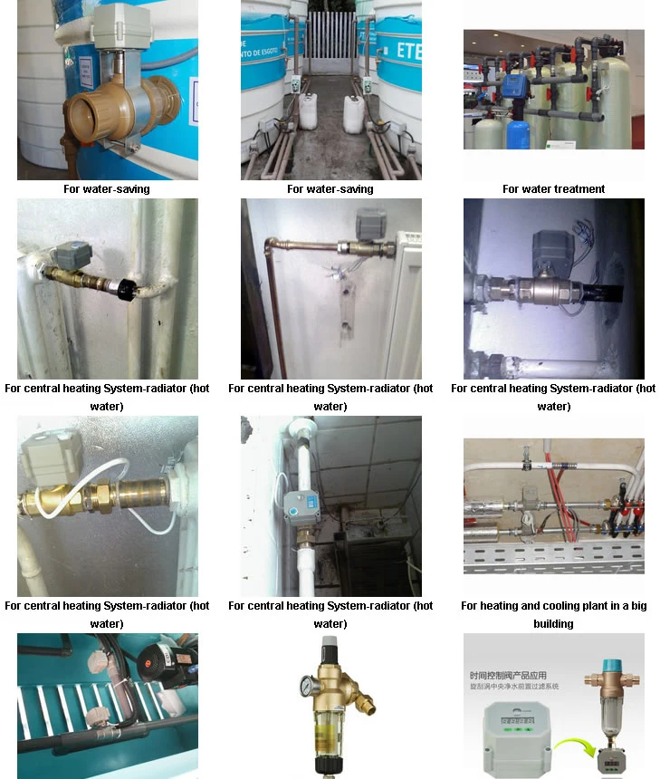 3 Way Water Flow Electric Valve Control 1" DN25 12V