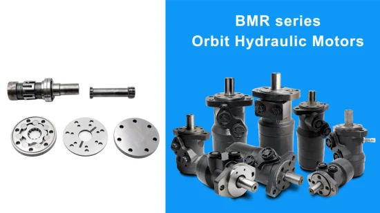 Industrieller hydraulischer Orbitmotor BMR 80 / OMR 80, Welle 32 mm